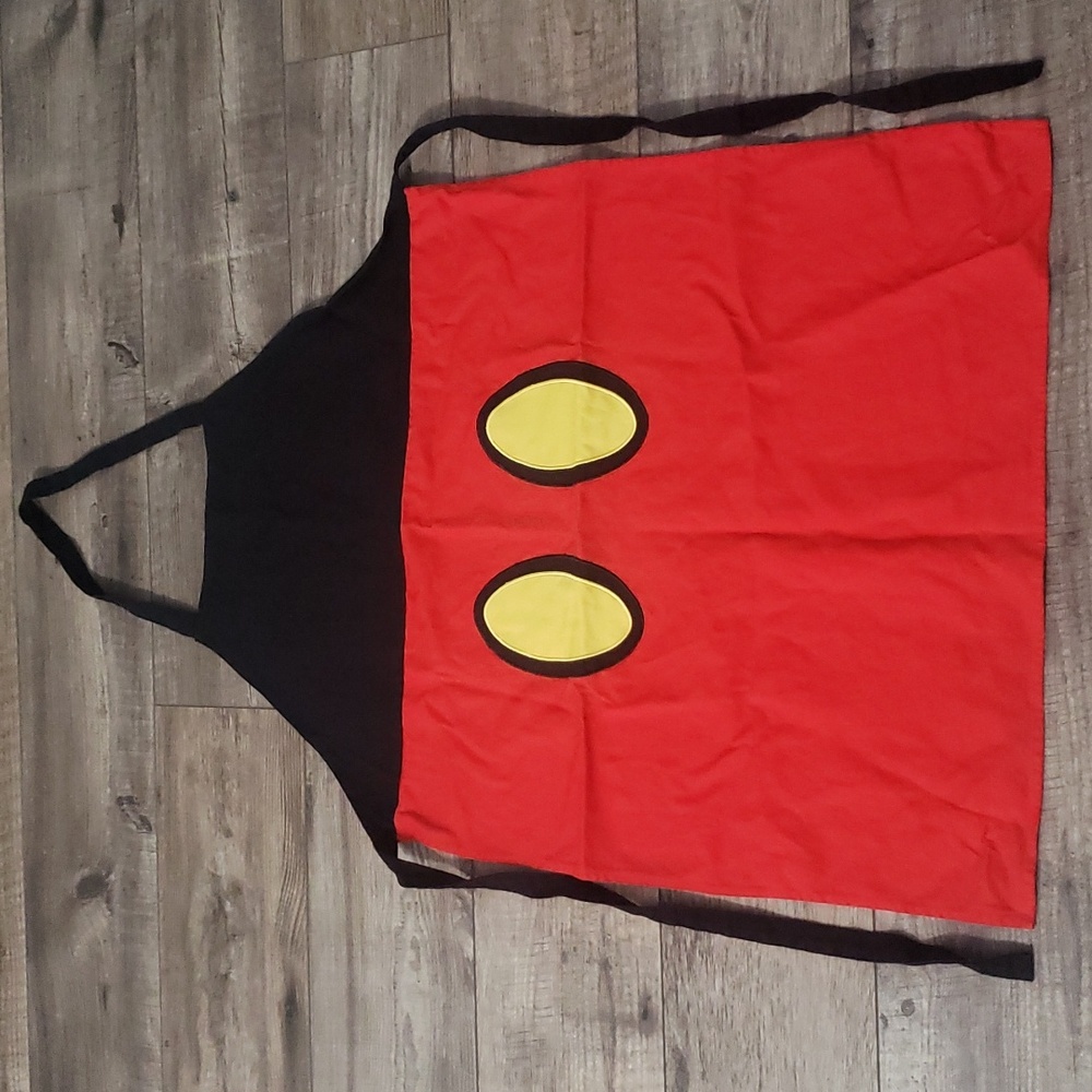 Disney Parks Authentic Mickey Mouse Themed Cooking Apro Unisex Adult size